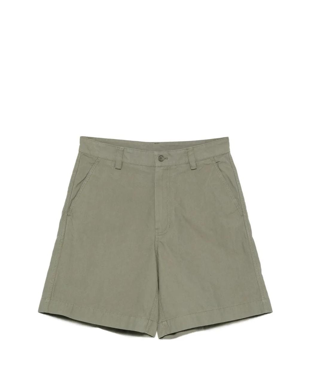 Aspesi Green Short Chino À Poches Fendues for men