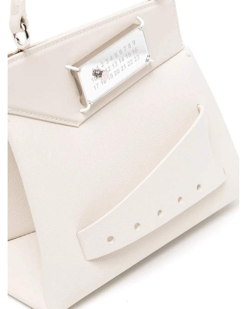 Maison Margiela White Snatched Shoulder Bag