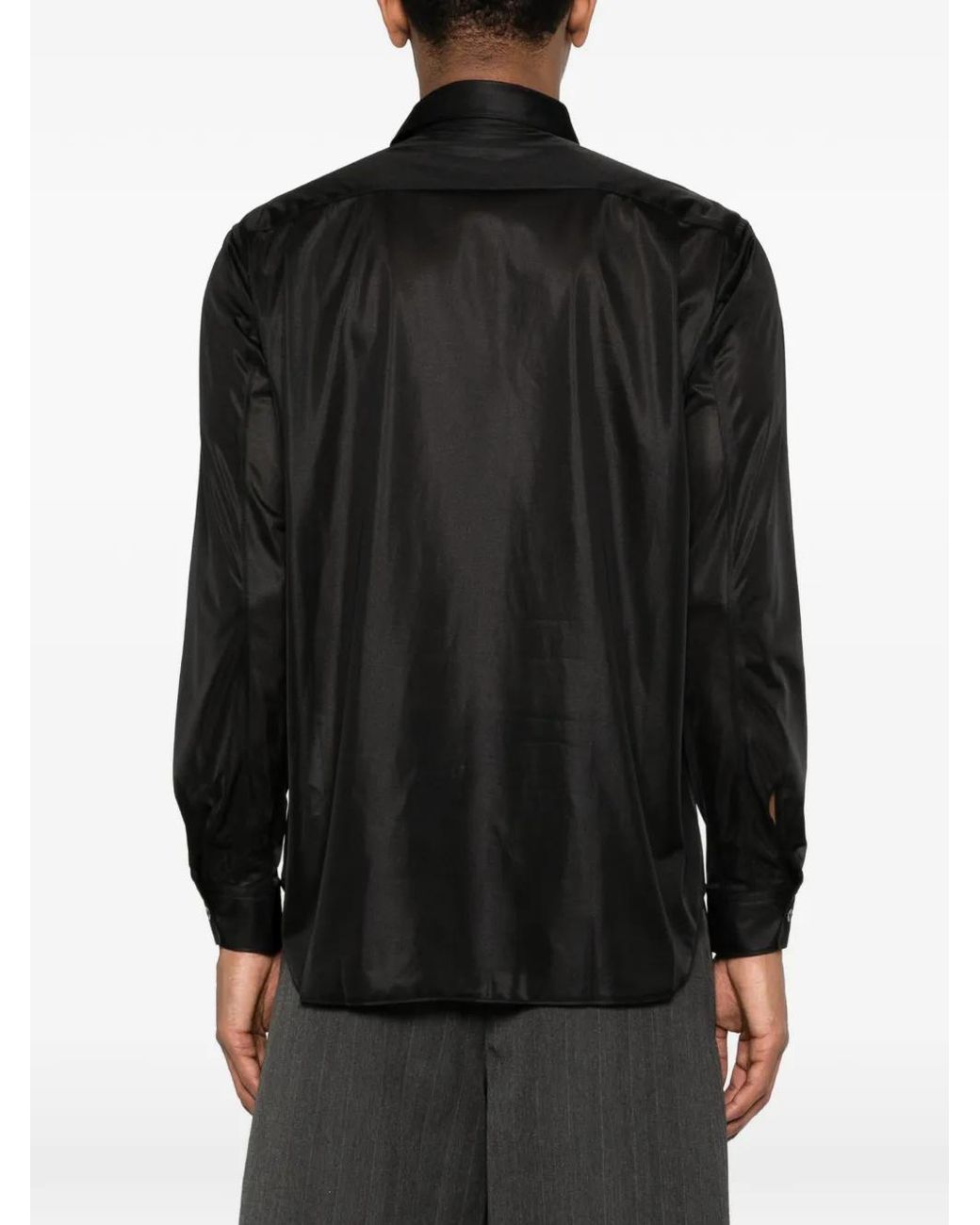 Comme des Garçons Black Chest-Pocket Shirt for men