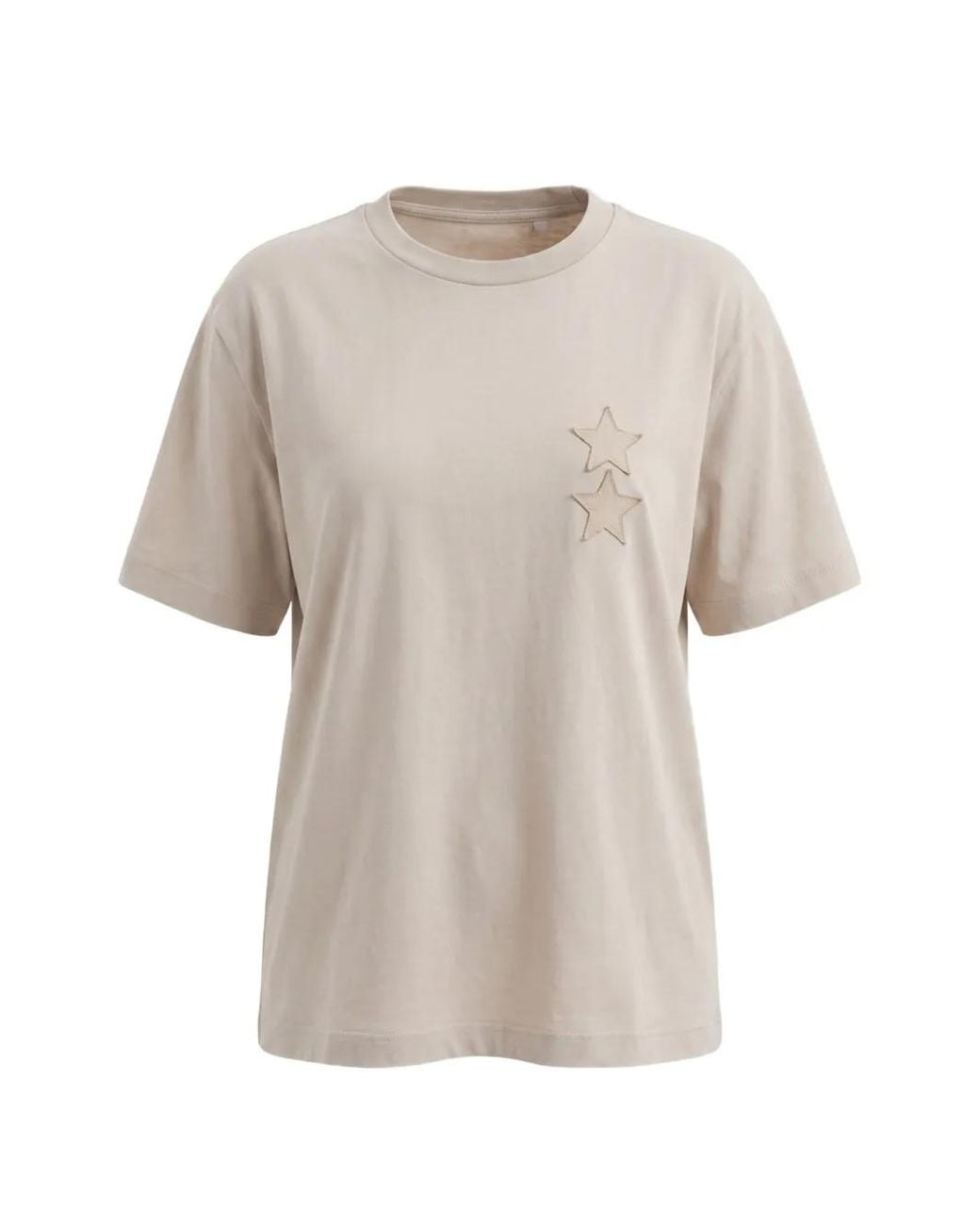 ICON DENIM White Star-Patch T-Shirt