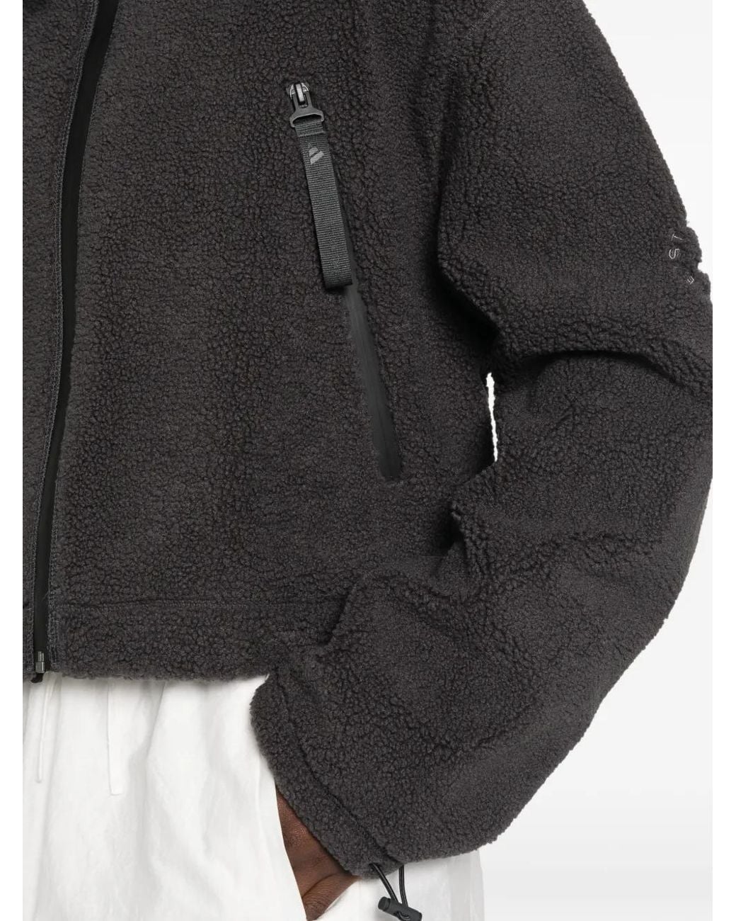 Adidas Black X Stella Mccartney Fleece Hoodie