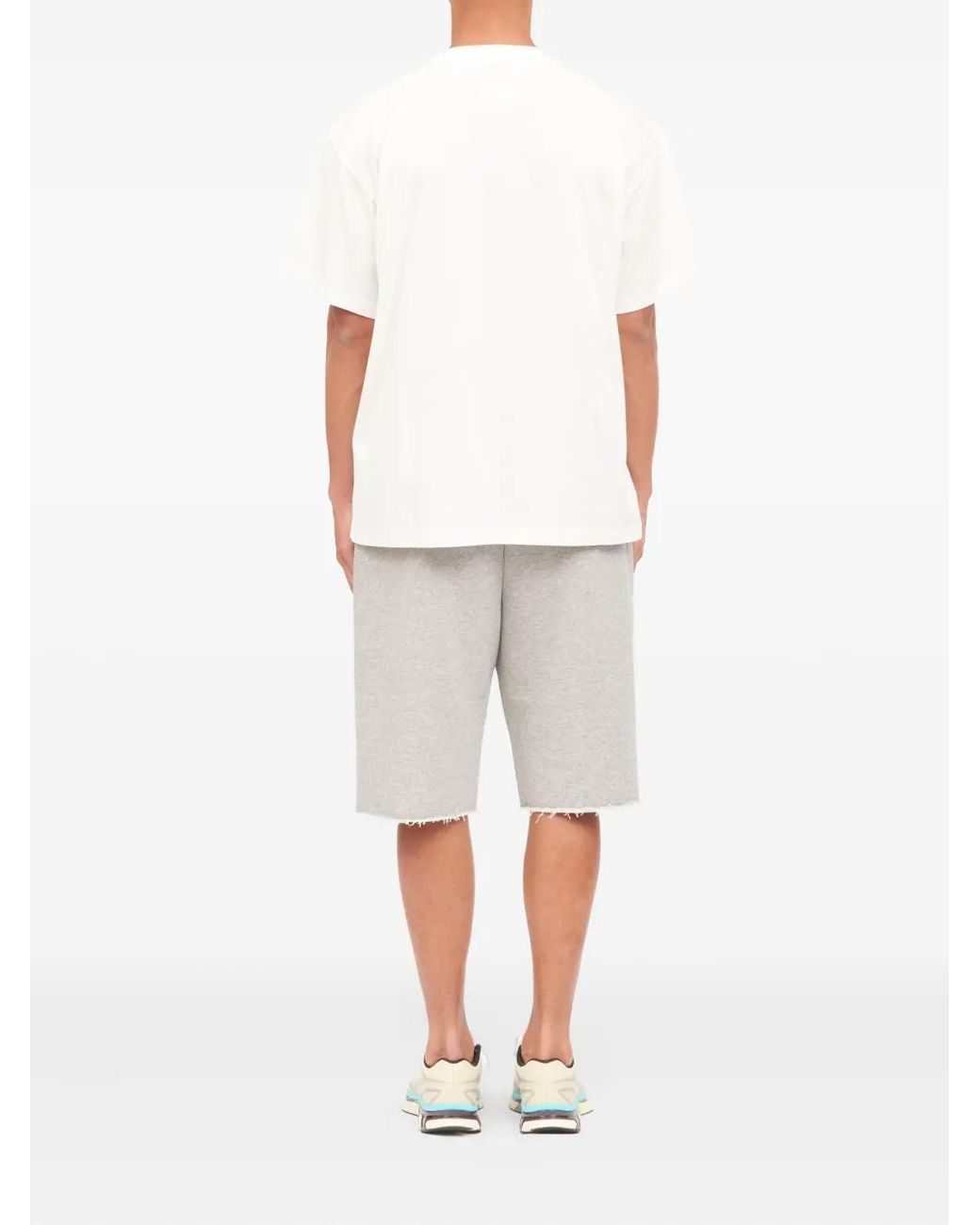 MM6 by Maison Margiela White Crew-Neck T-Shirt for men