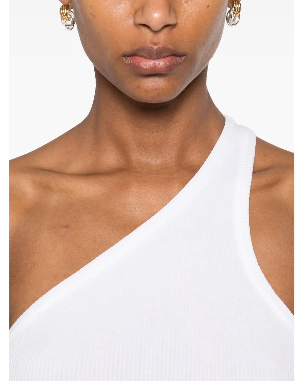 Agolde Asymmetrische Top in het White