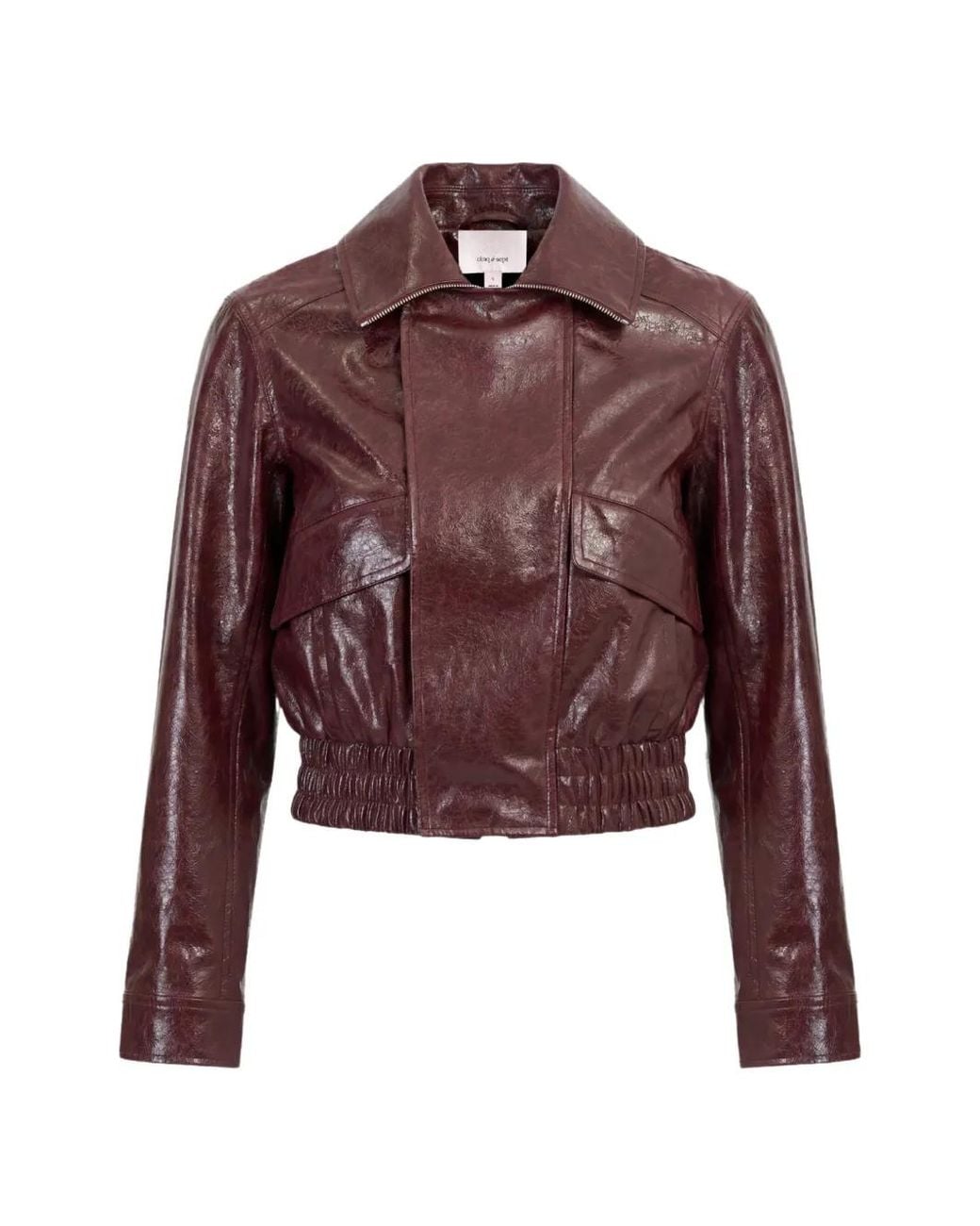 Cinq À Sept Red Alexander Biker-Style Jacket
