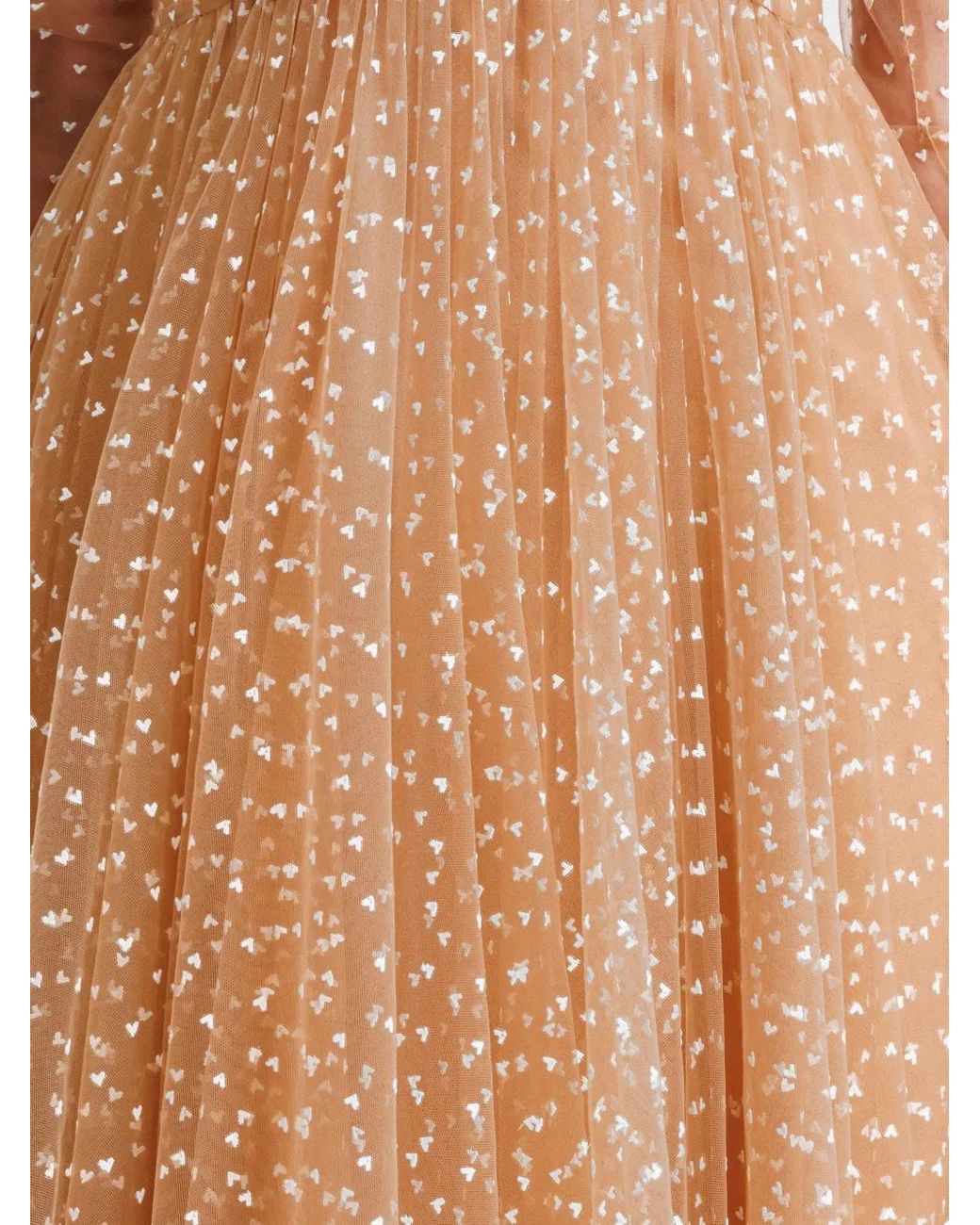 Gemy Maalouf Natural Off-The-Shoulder Gown