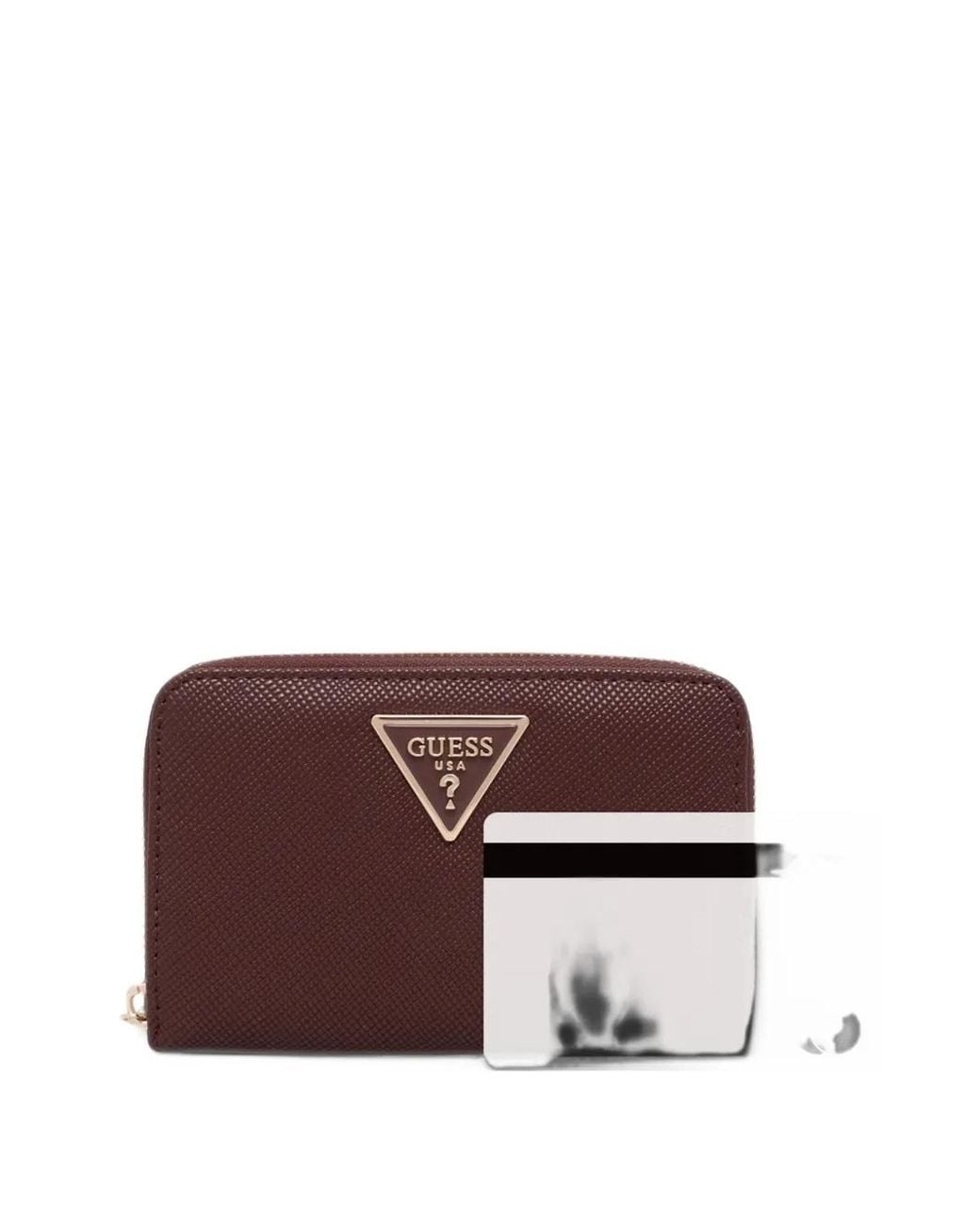 Guess Purple Laurel Saffiano Wallet