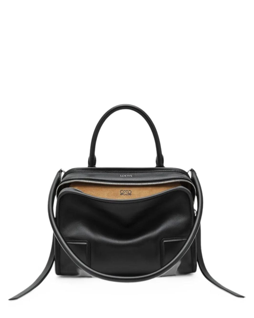 Loewe Black Amazona 180 Small Leather Handbag