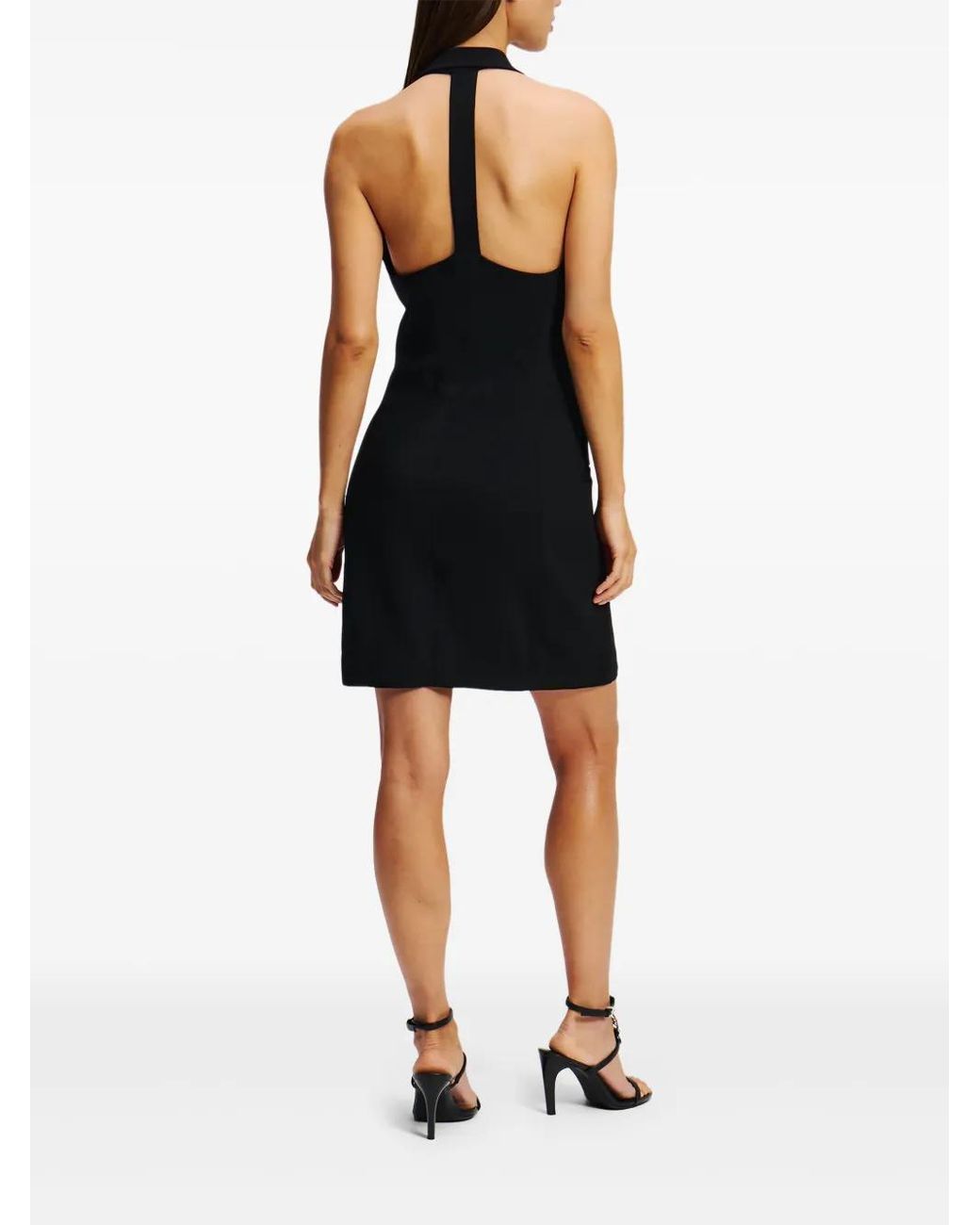 Karl Lagerfeld Black Summer Blazer Dress