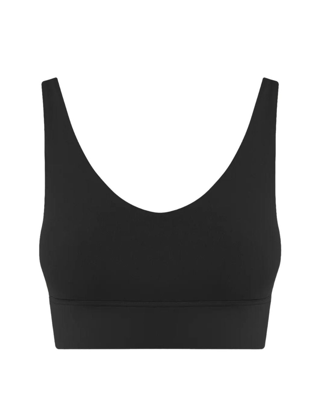 AMADAWEAR Black Unique Bra Sports Bra