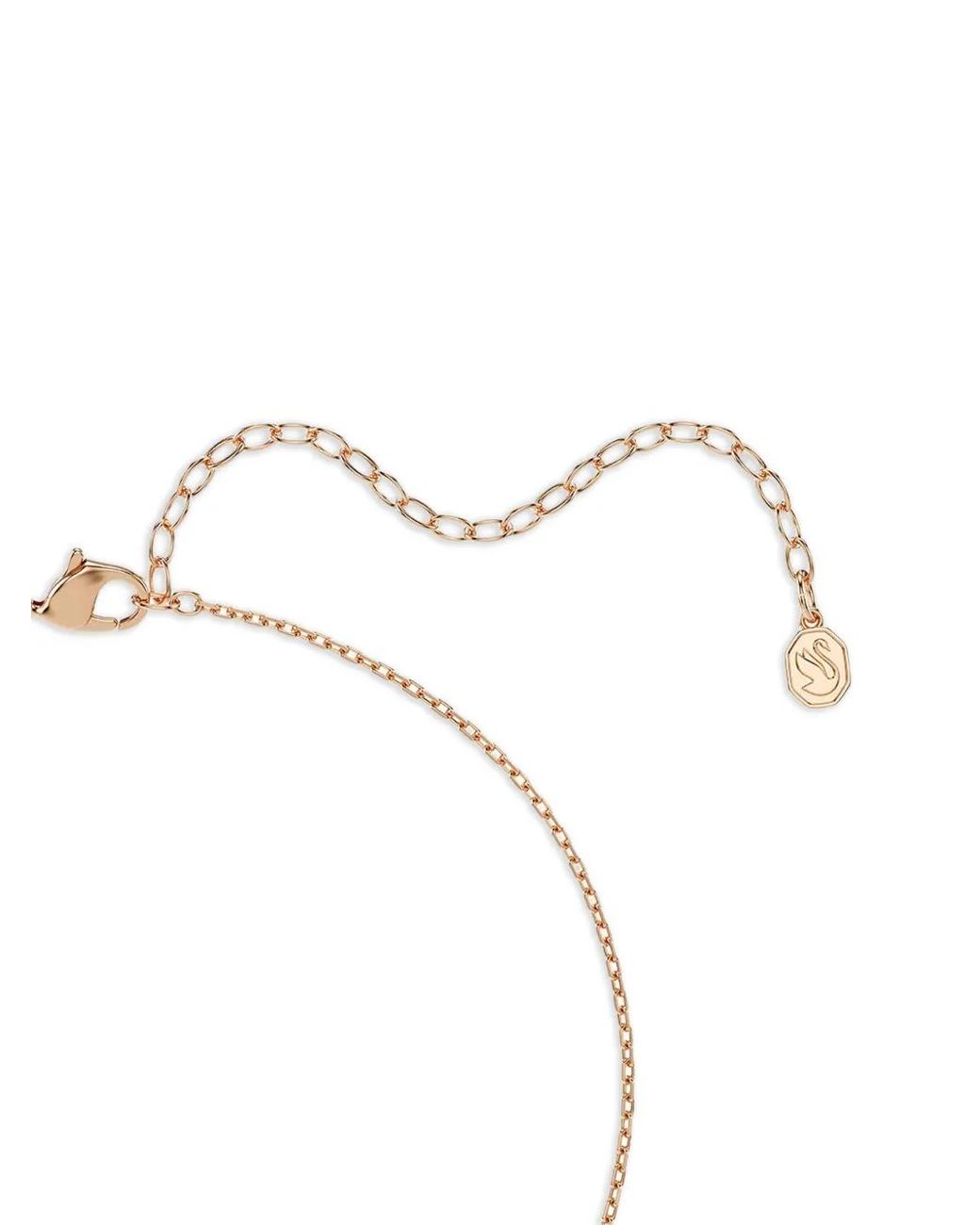 Swarovski White Collier Swan Serti De Cristaux