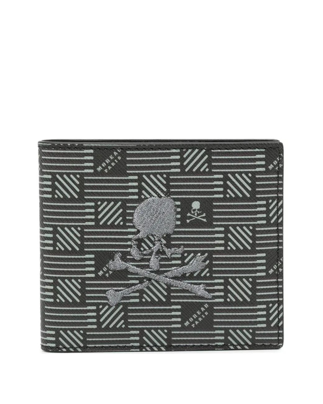 Mastermind Japan Gray Mastermind World X Moreau Paris Billfold 6Cc Wallet