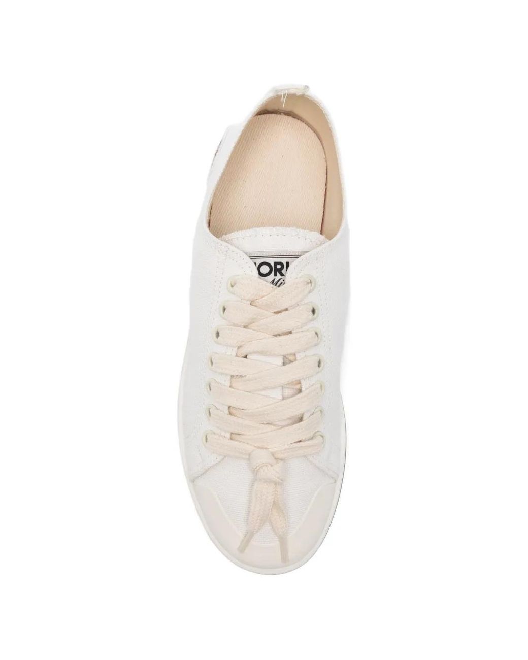 Fiorucci Canvas Sneakers Met Patch in het White