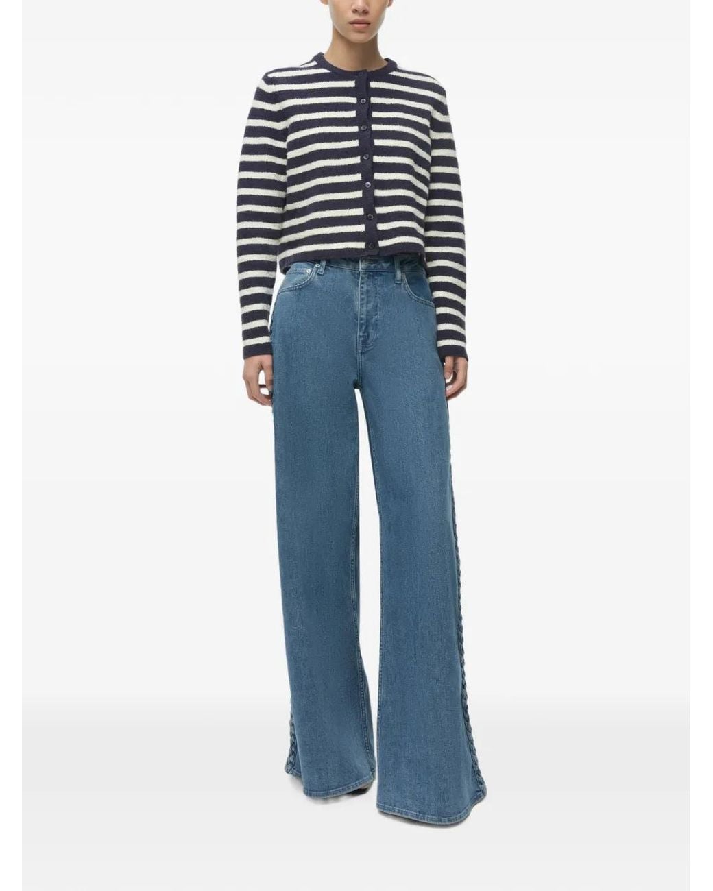 Jonathan Simkhai Blue Booker Jeans