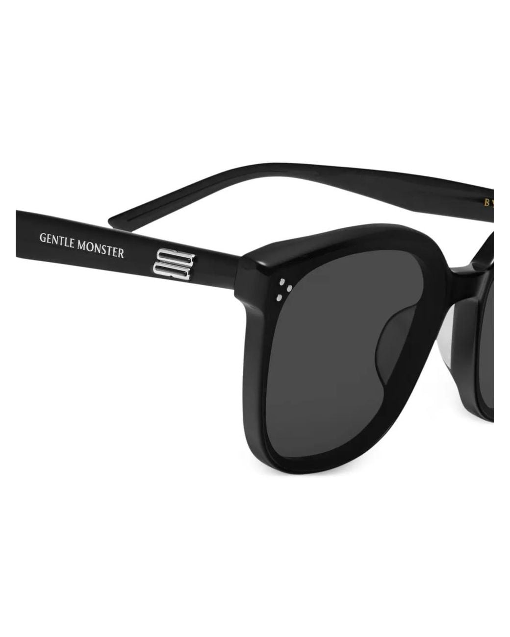 Gentle Monster Black By 01 Sunglasses