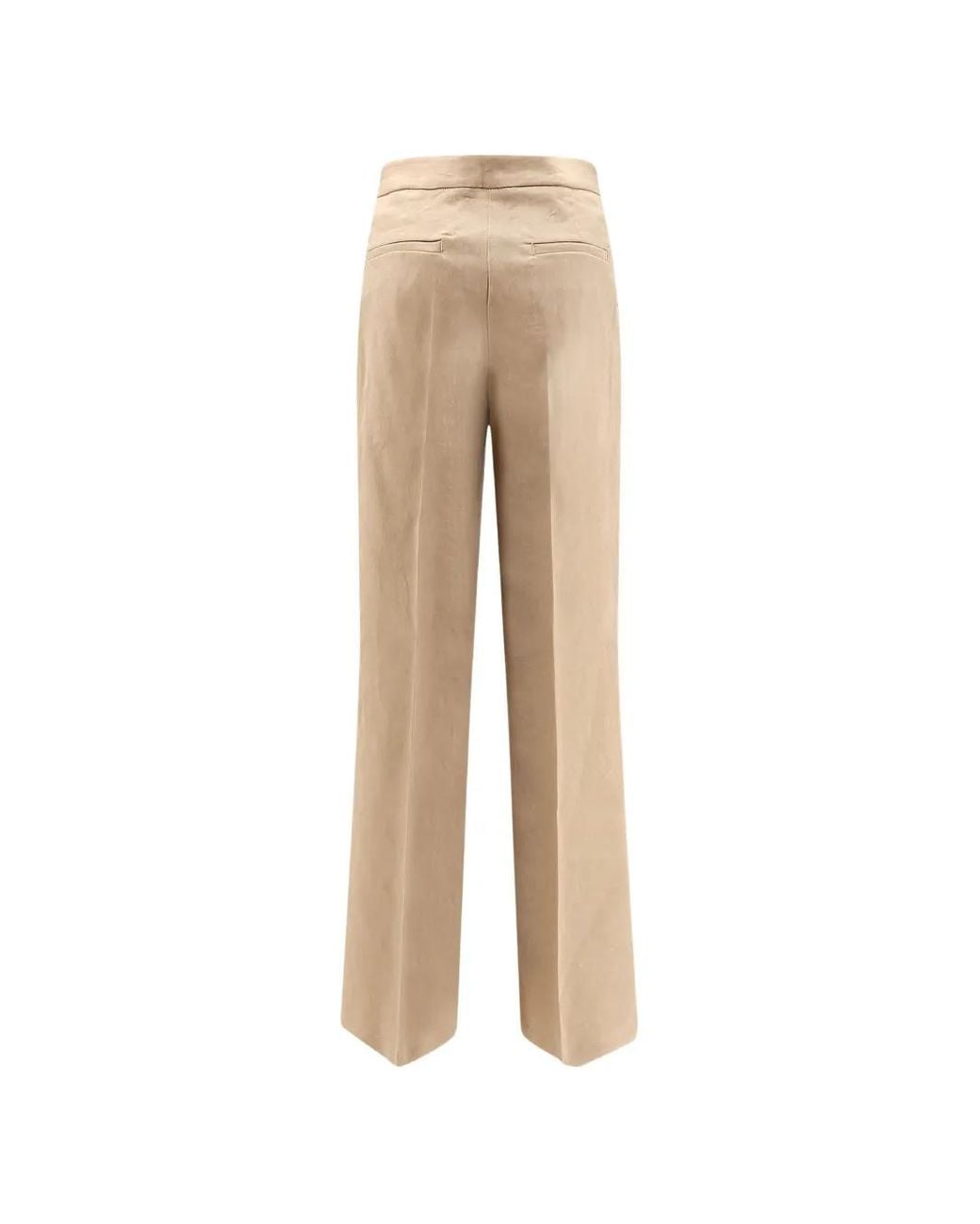 Pinko Natural Pantalon À Poches Boutonnées