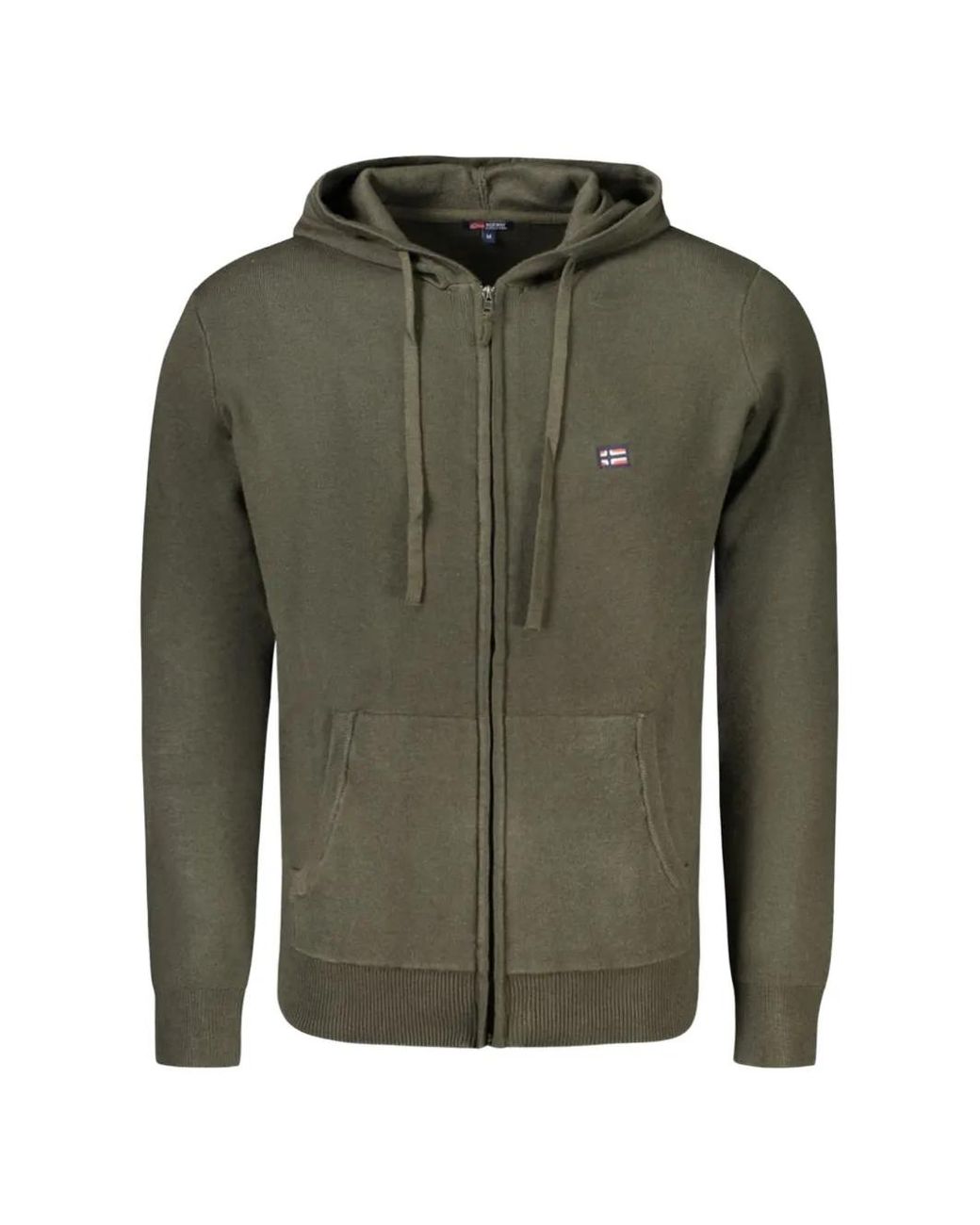 Norway 1963 Green Zip-Up Hoodie for men