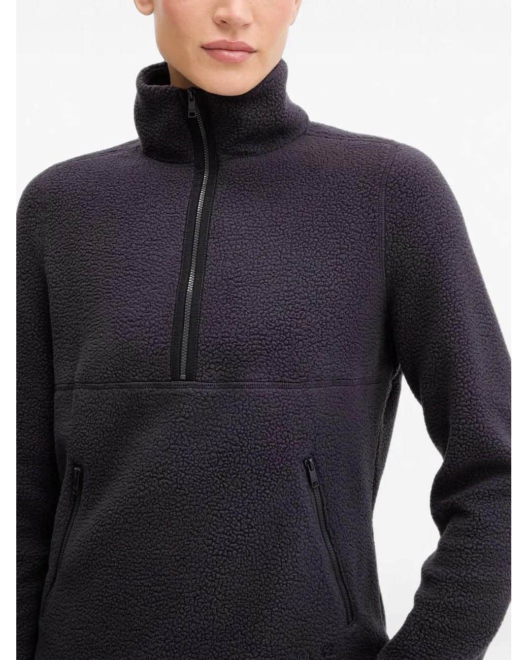 Jack Wolfskin Blue Lite Curl Fleece Sweatshirt