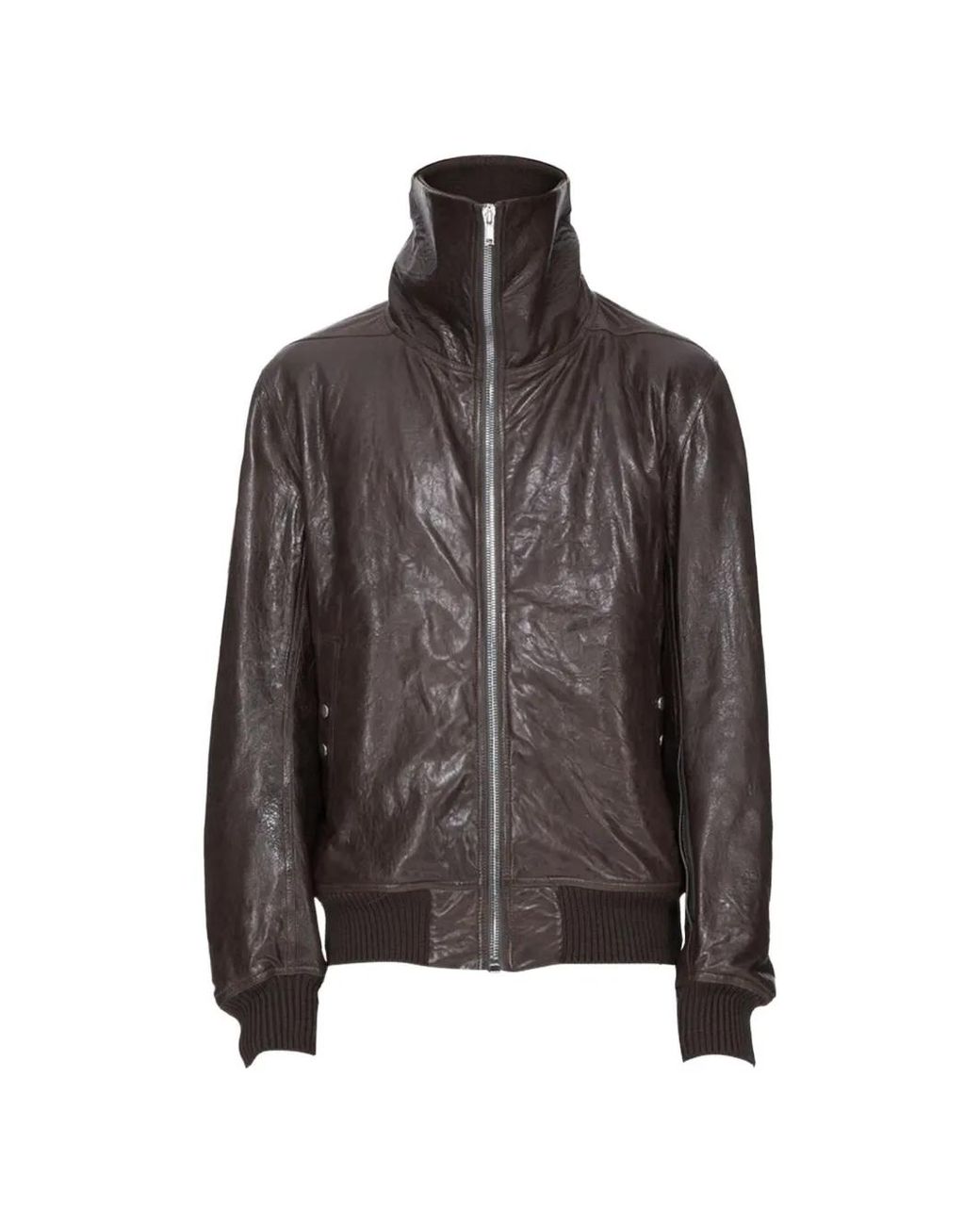 Rick Owens Brown Dracuflight Jacket for men