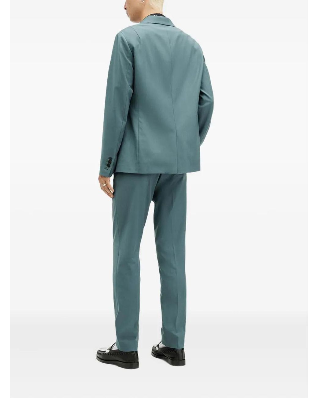 AllSaints Blue Moad Trousers for men