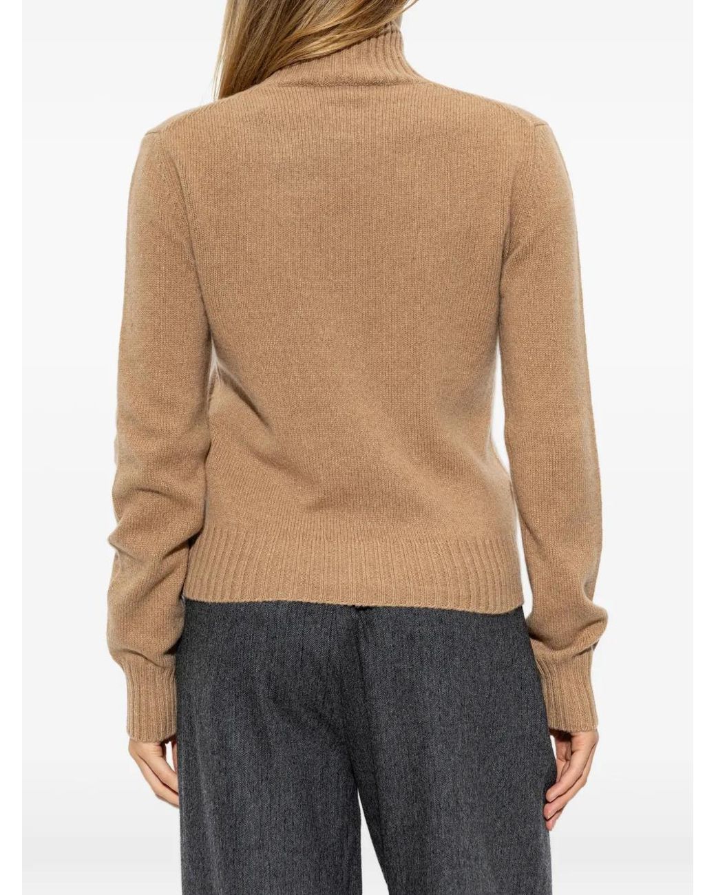 Pull Ami De Cœur À Col Roulé AMI en coloris Brown