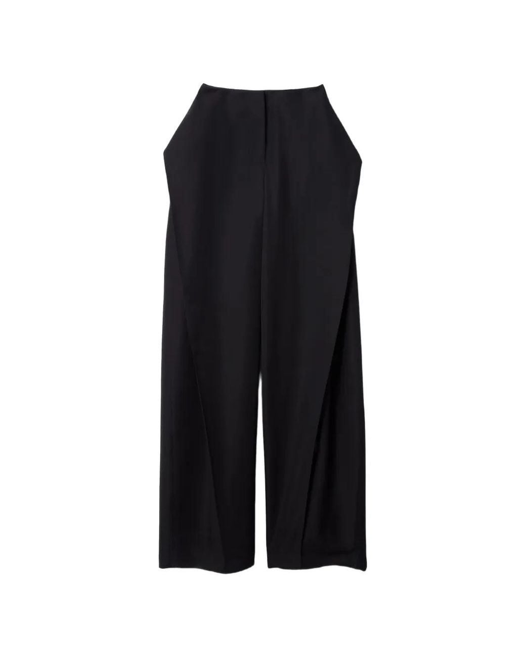 Jacquemus Black Cubisto High-Waisted Pants