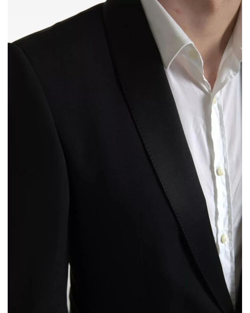 Dolce & Gabbana Blue Martini Single-Breasted Tuxedo Suit for men