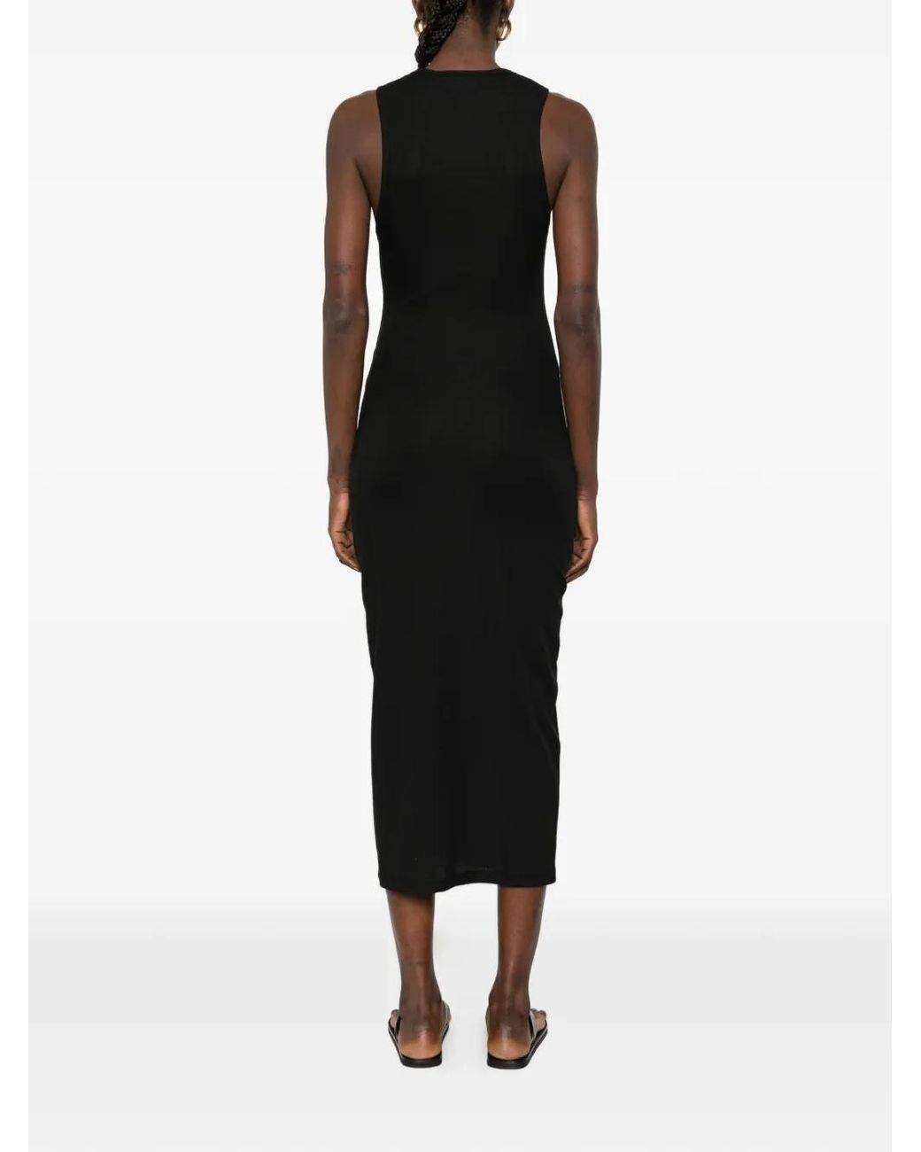 Wardrobe NYC Black Racer Dress