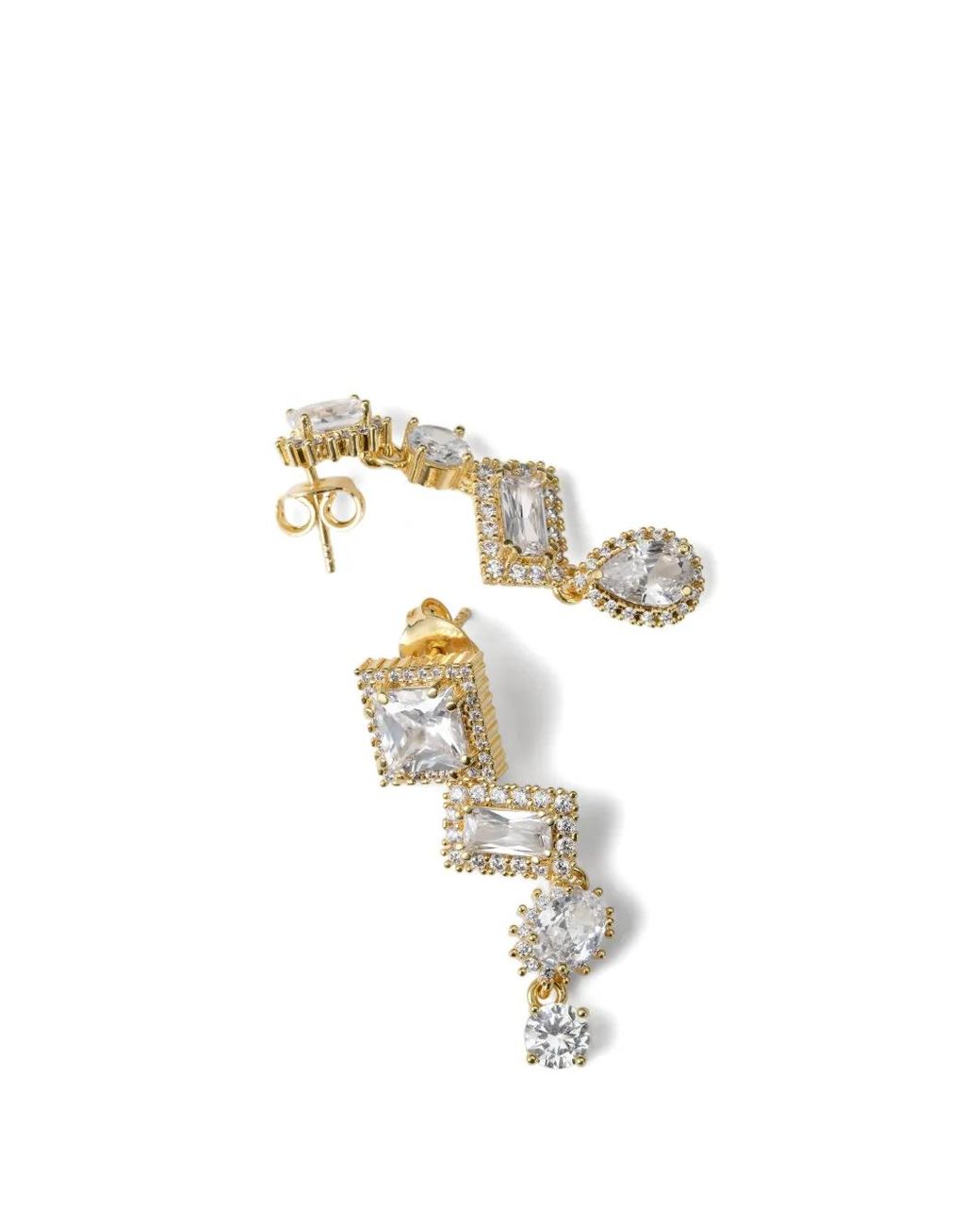 Maison Margiela White Cluster-Ohrringe