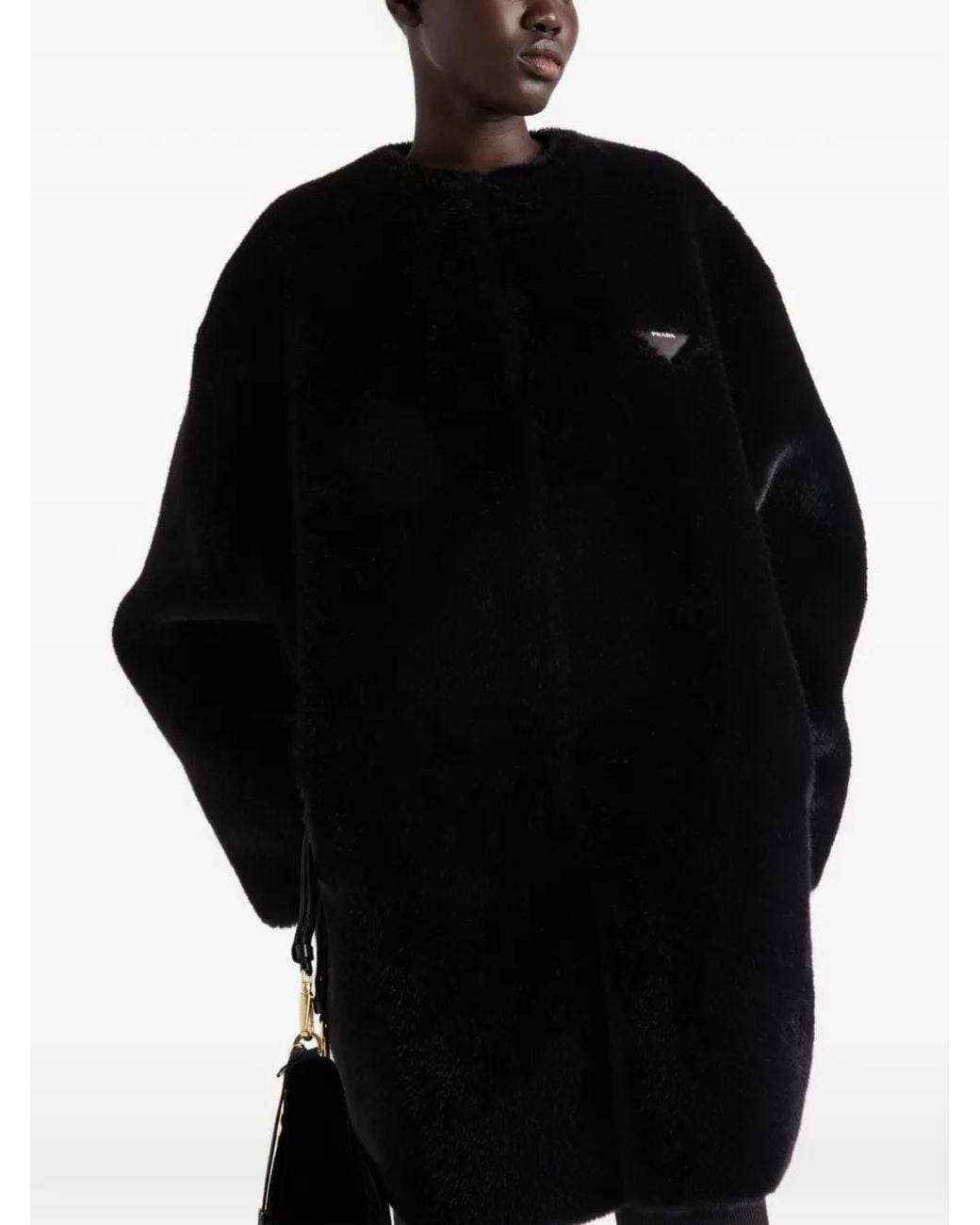 Prada Black Aspen Coat