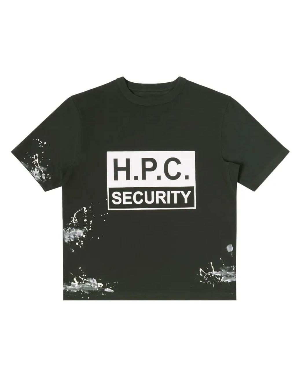 Heron Preston Black H. P.C Security T-Shirt for men