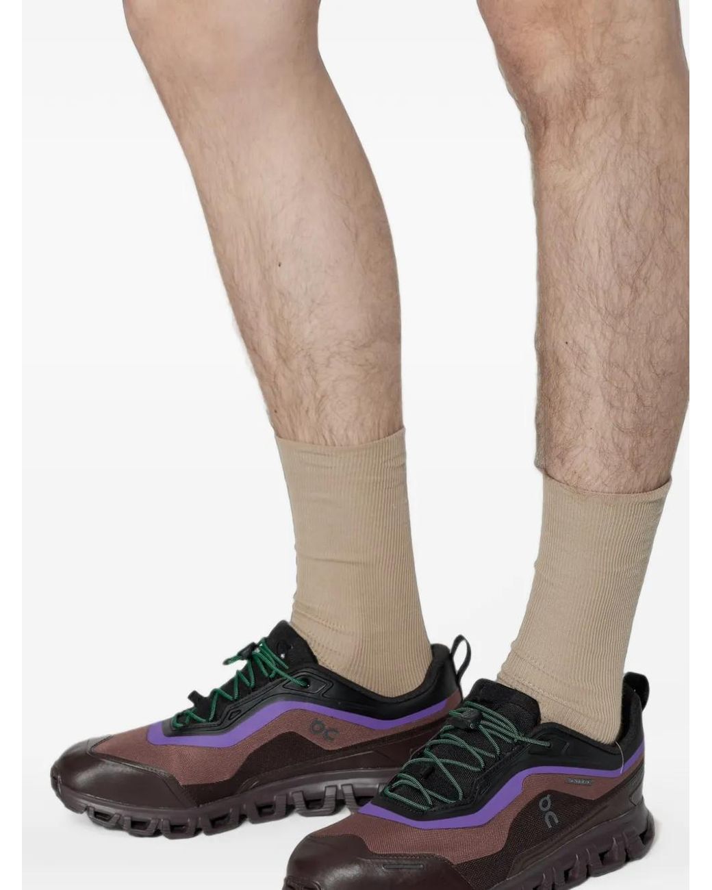 On Shoes Black Cloud 6 Geo Wp Sneakers for men