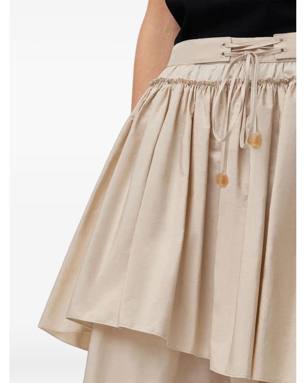 Loewe Natural Mini Skirt