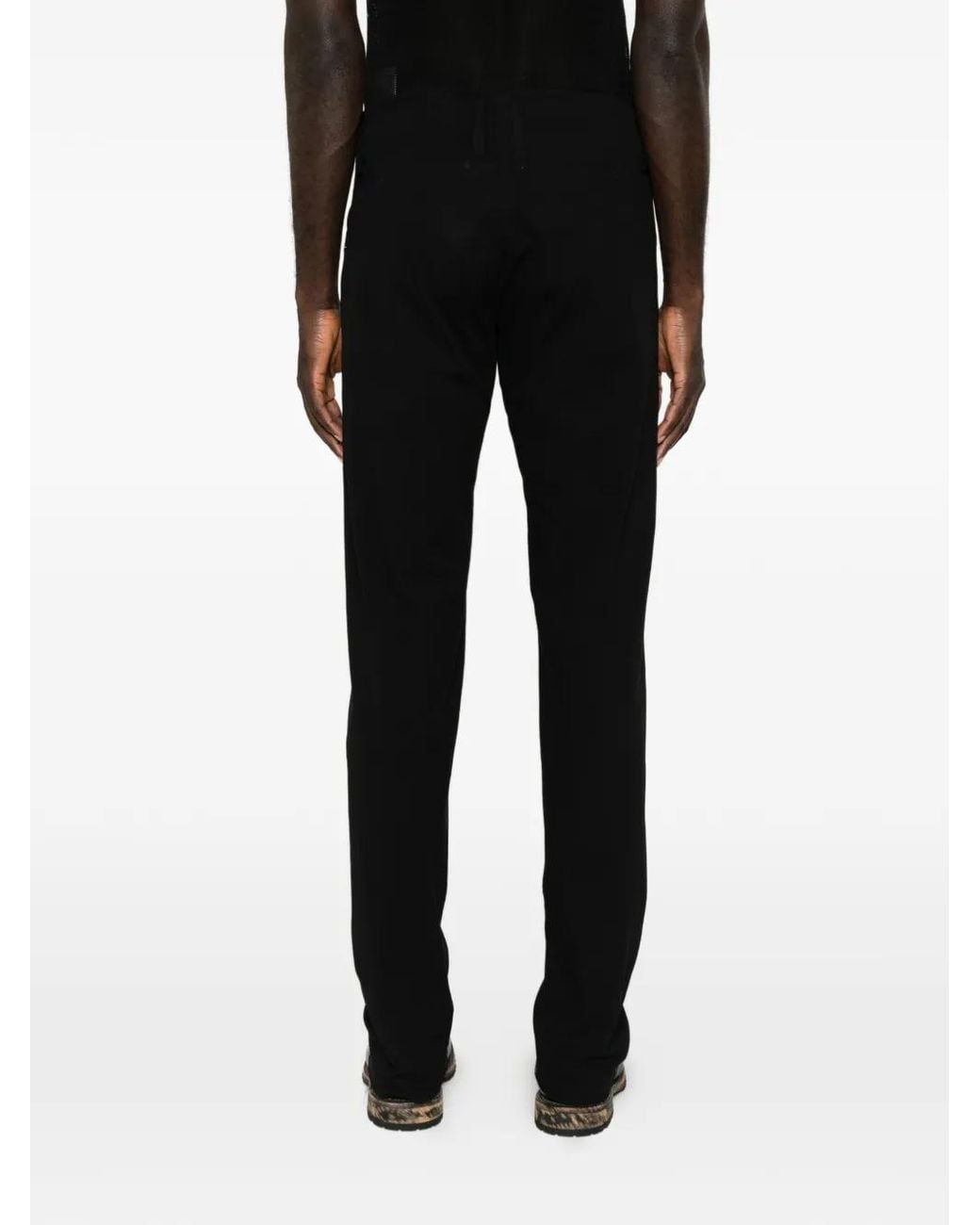 Ma+ Straight Broek in het Black voor heren