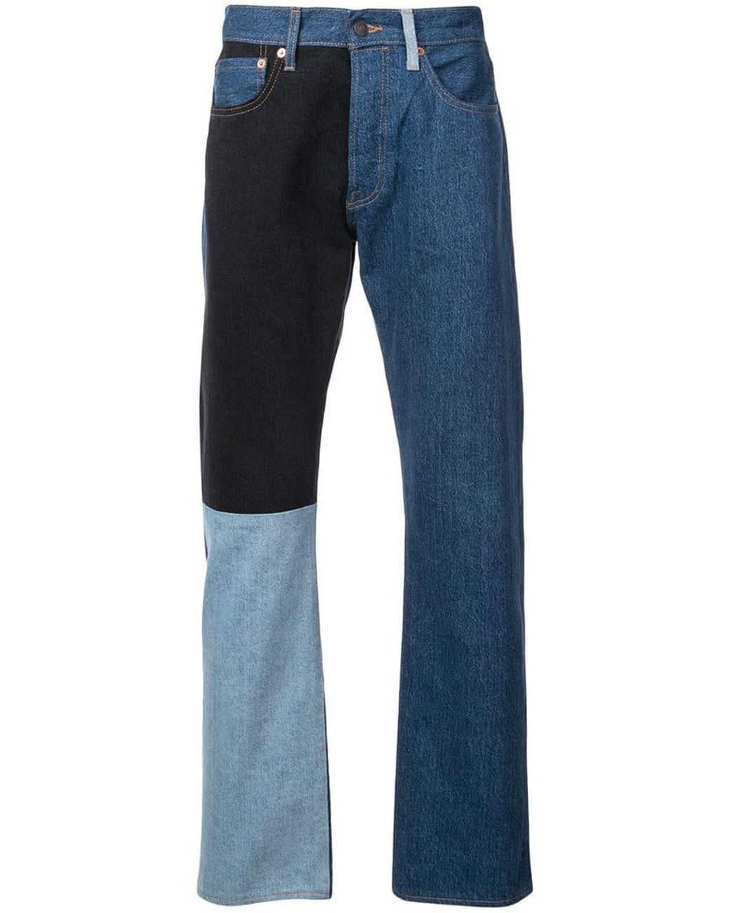 Gosha Rubchinskiy X Levi's Patchwork Jeans in Blue for Men | Lyst