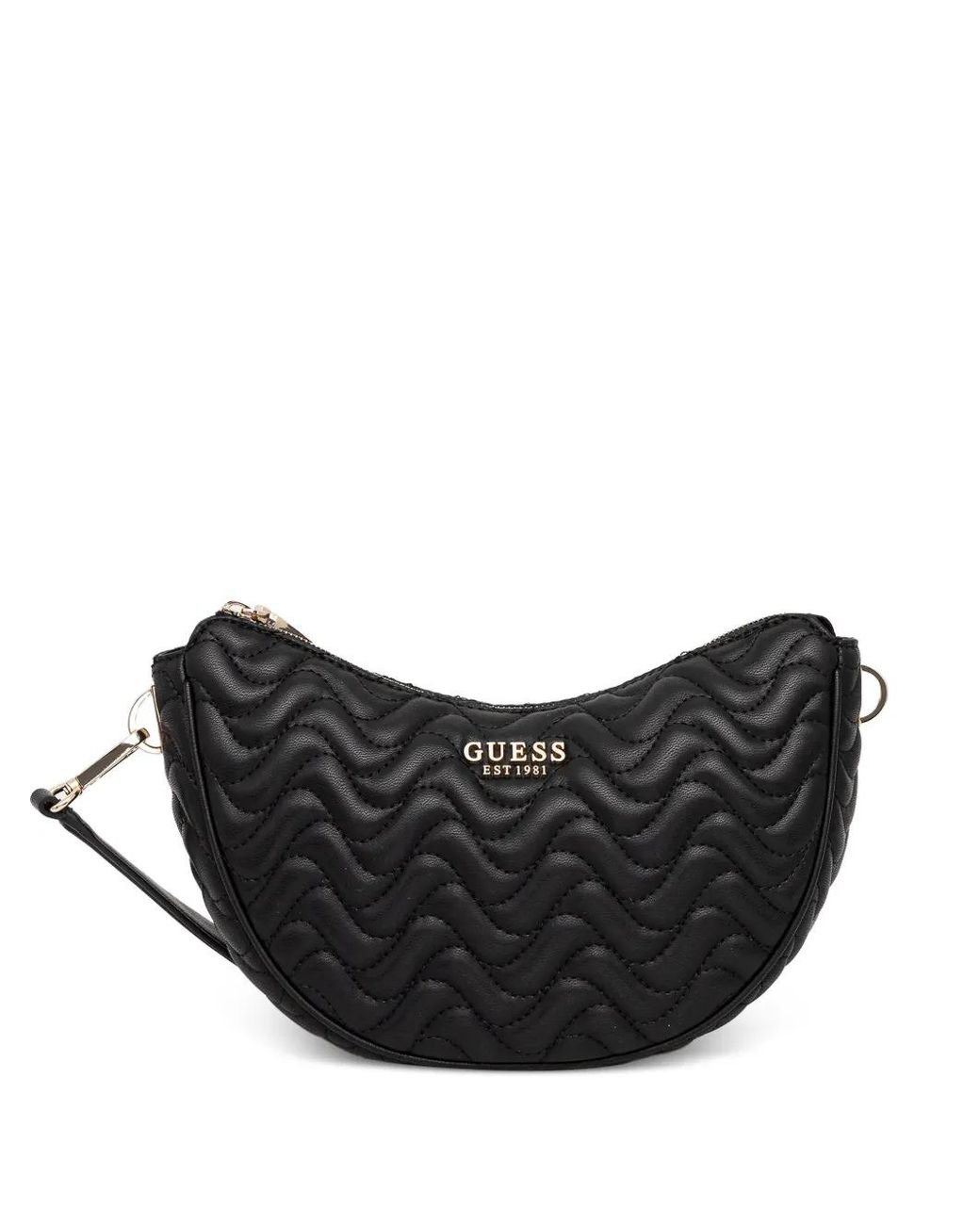 Guess Black Gesteppte Tasche