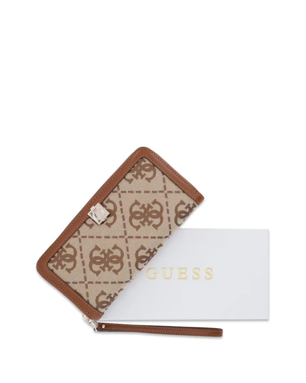 Guess Gray Audrey Logo Wallet