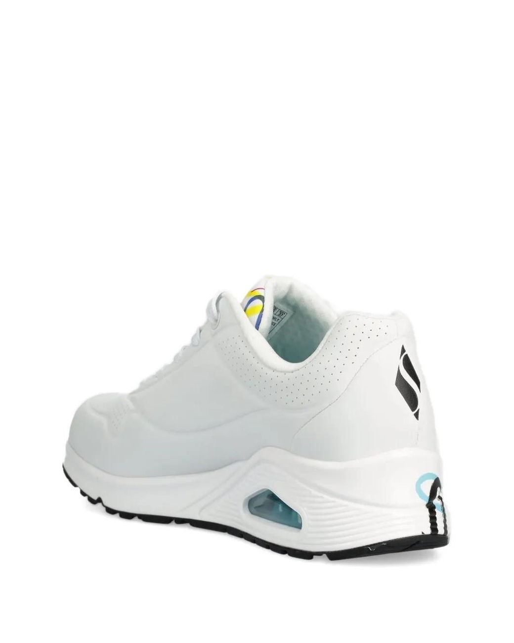 Skechers White X James Goldcrown Uno Lite -Spread The Love Low-Top Sneakers