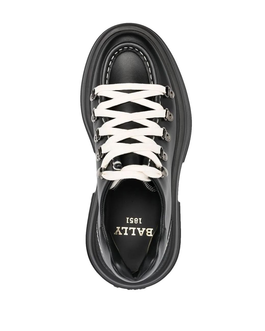 Bally Black Glody Platform Brogues
