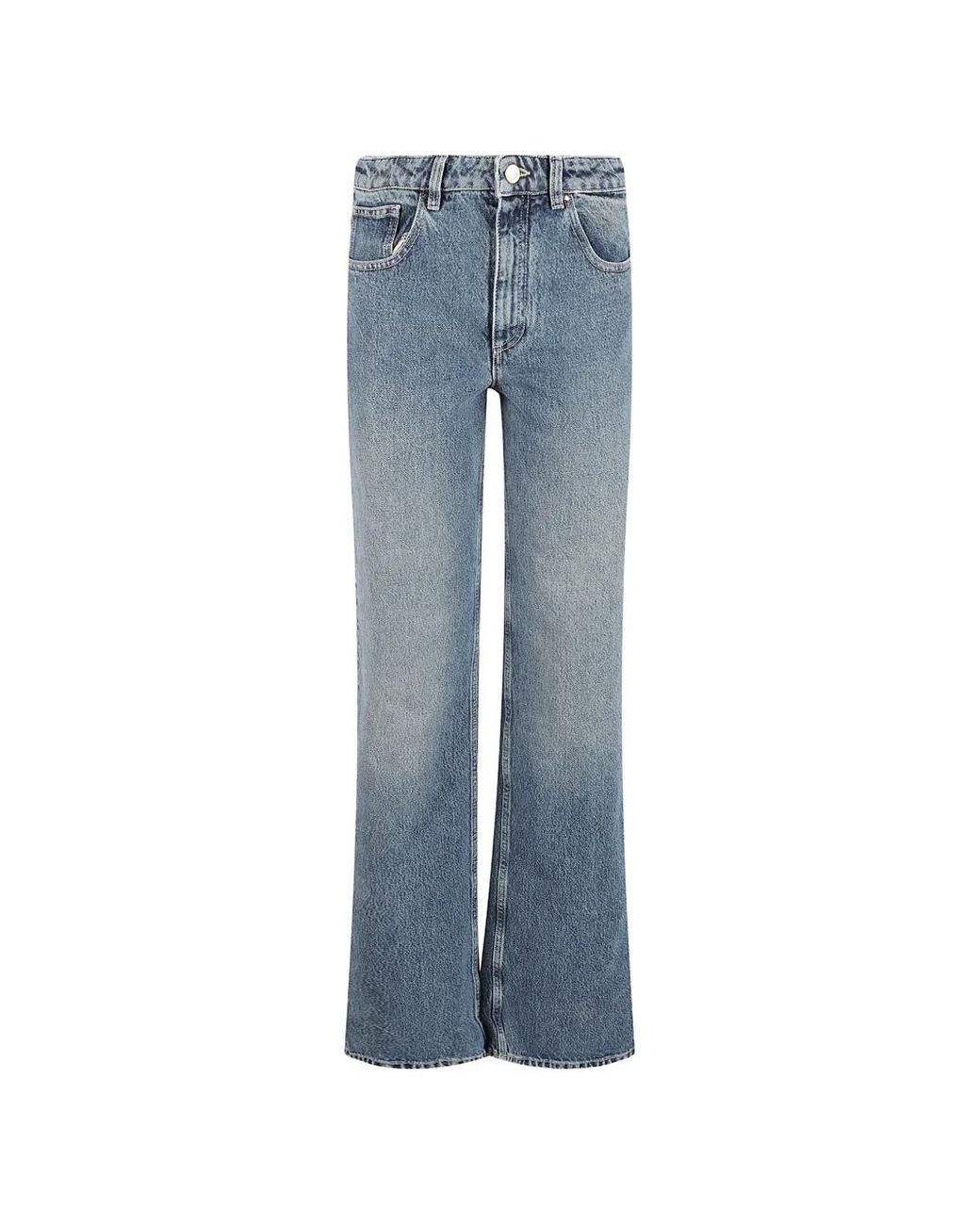 Moncler Blue Five-Pocket Denim Trousers