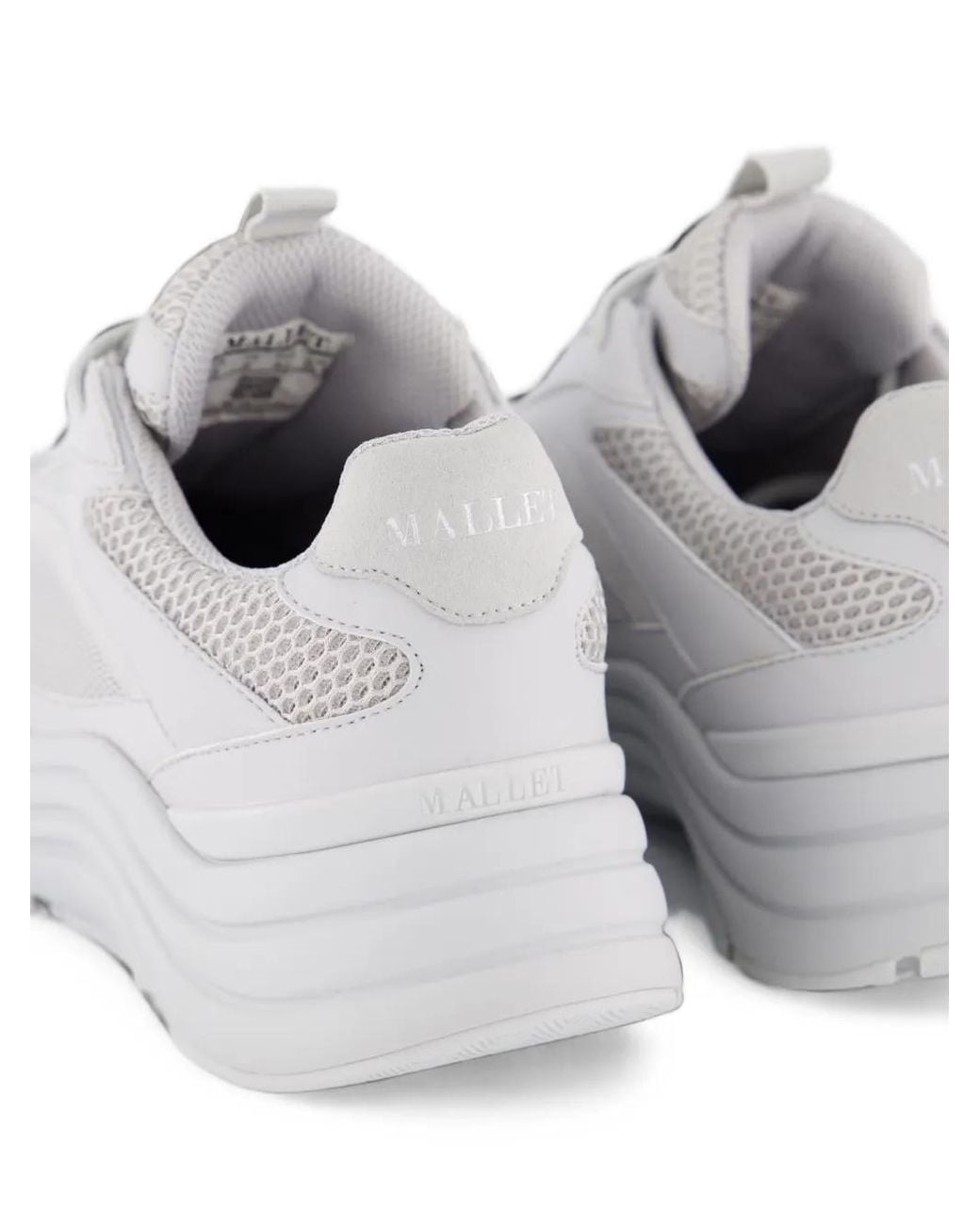 Mallet White Cyrus 2.0 Triple Sneakers for men