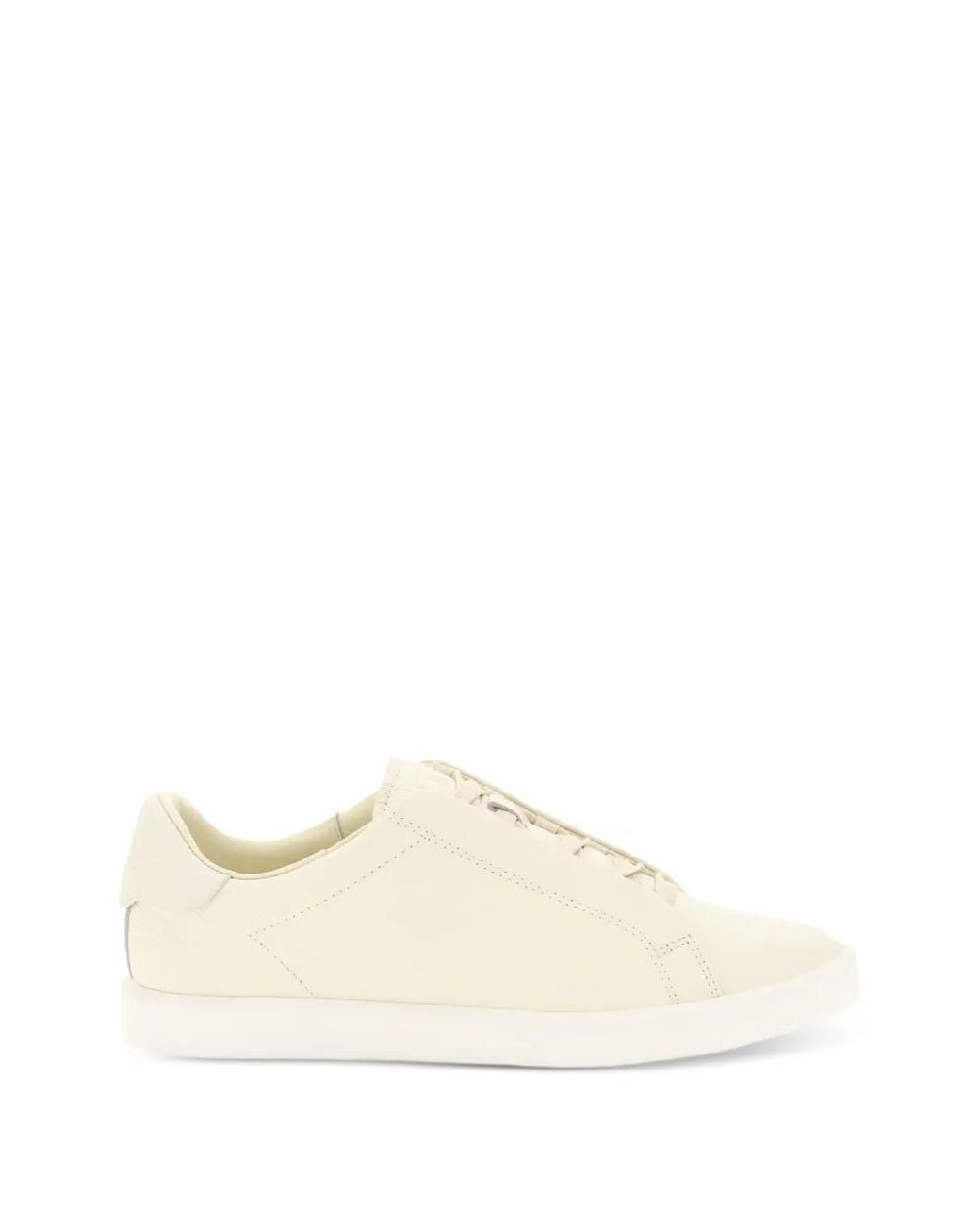 Boggi Natural Essence Leather Trainers for men