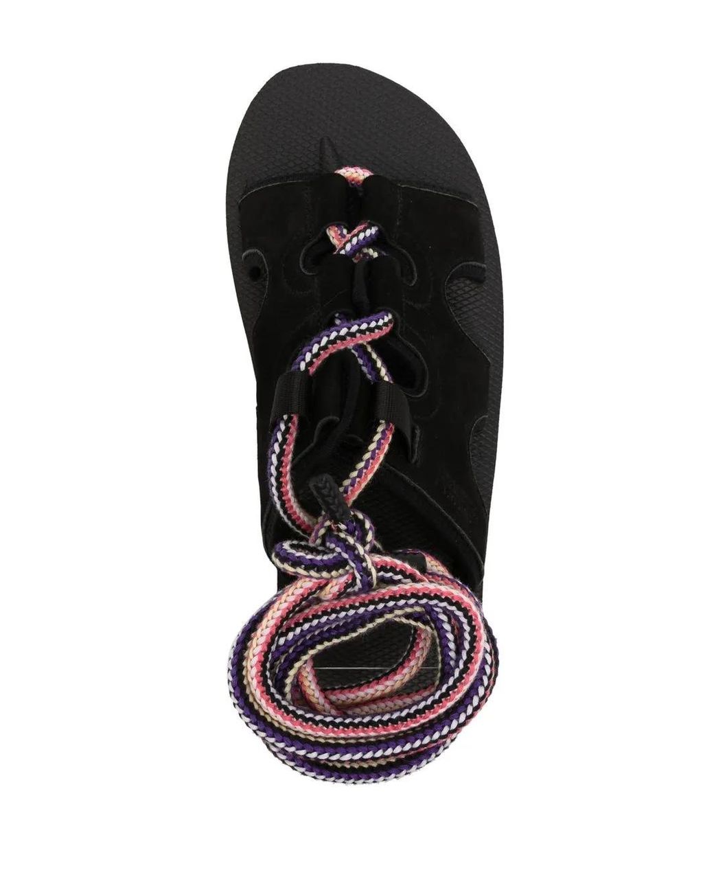 Suicoke Black Chunky Open-Toe Sandals