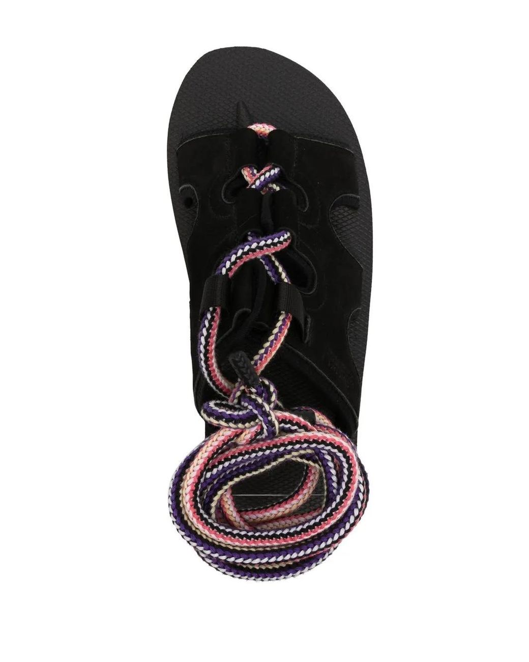 Suicoke Black Chunky Open-Toe Sandals