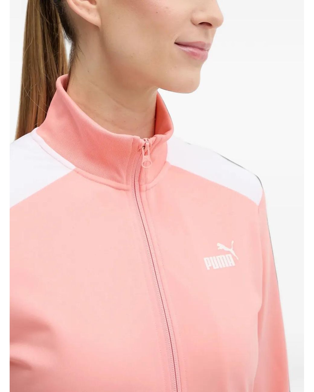 Chándal Poly Con Logo Estampado PUMA de color Pink