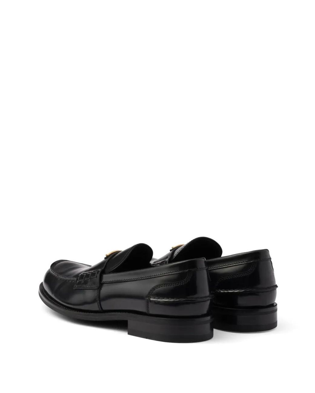 Prada Black Moccasins Shoes for men