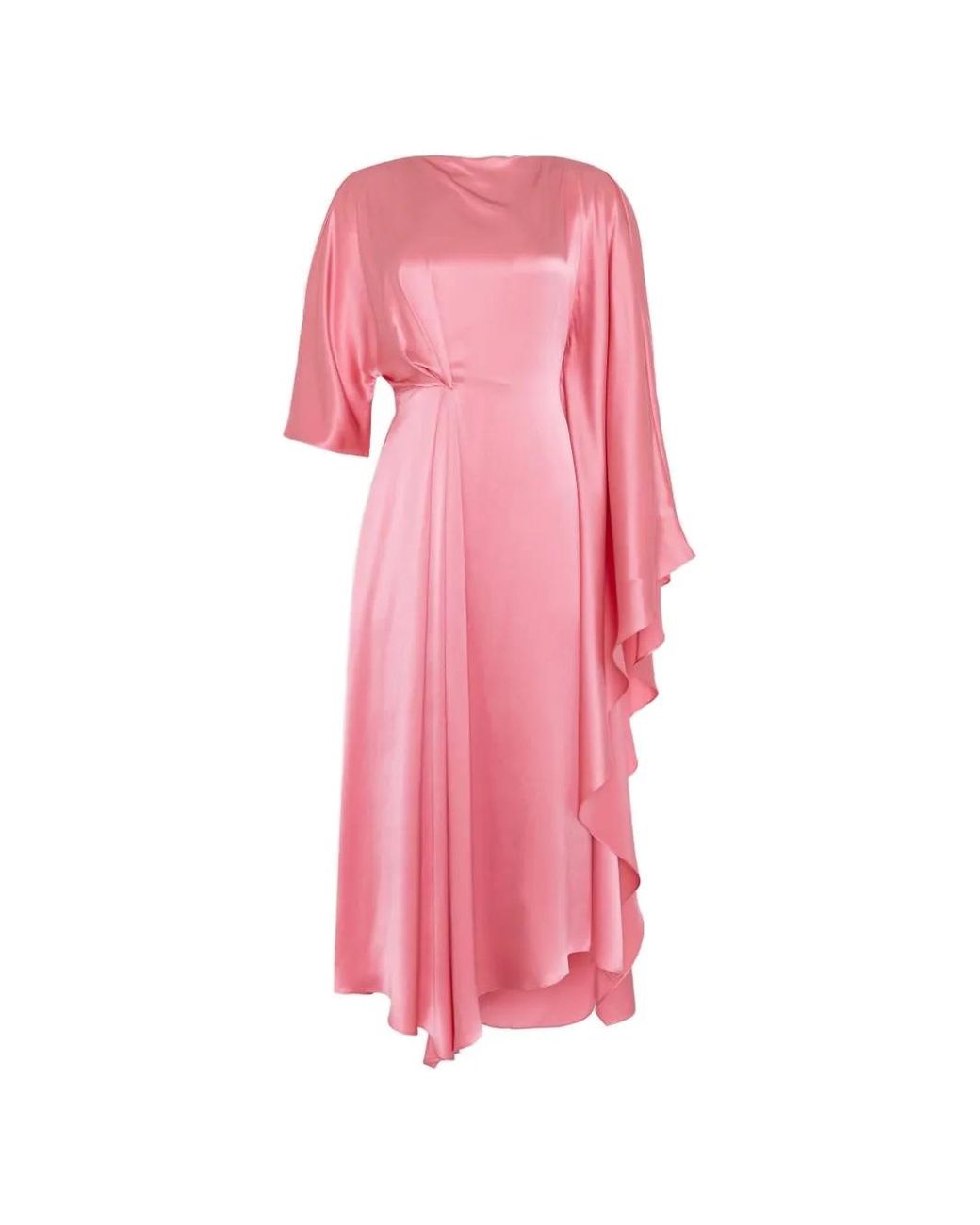 Roksanda Pink Ida Asymmetric Dress