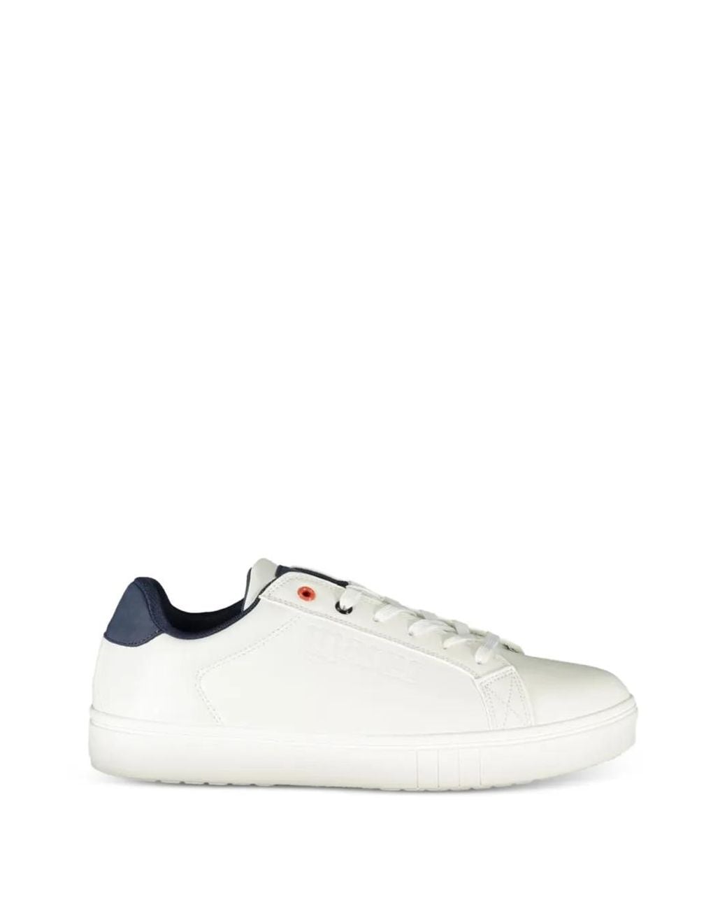 Mares White Debossed-Logo Sneakers for men