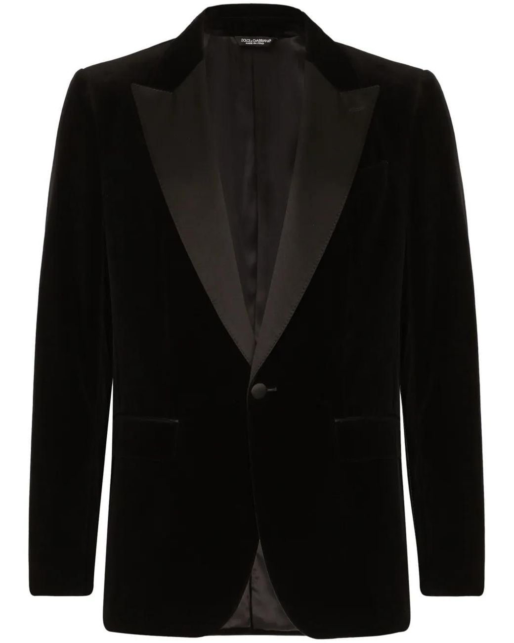 Dolce & Gabbana Black Coats & Jackets for men