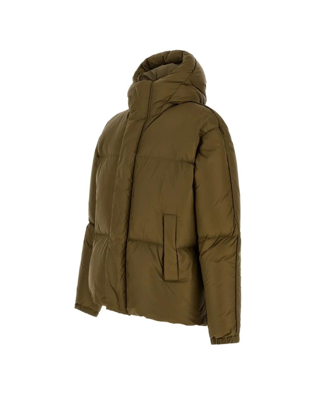 Laminar Green Quilted Down Jacket for men