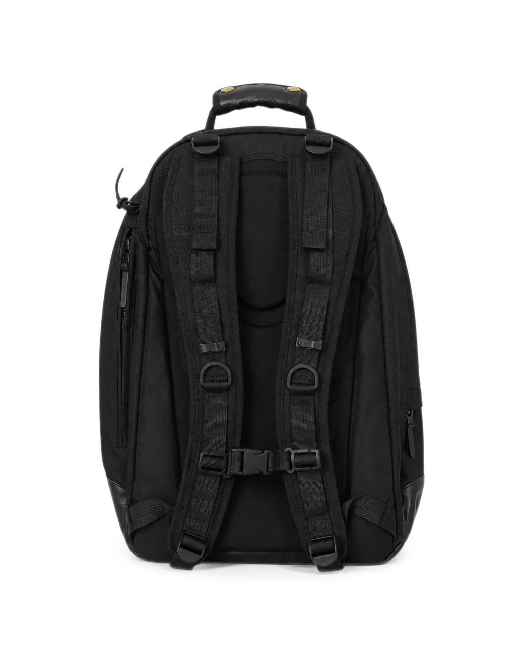 Visvim Black Cordura Zip-Up Backpack for men